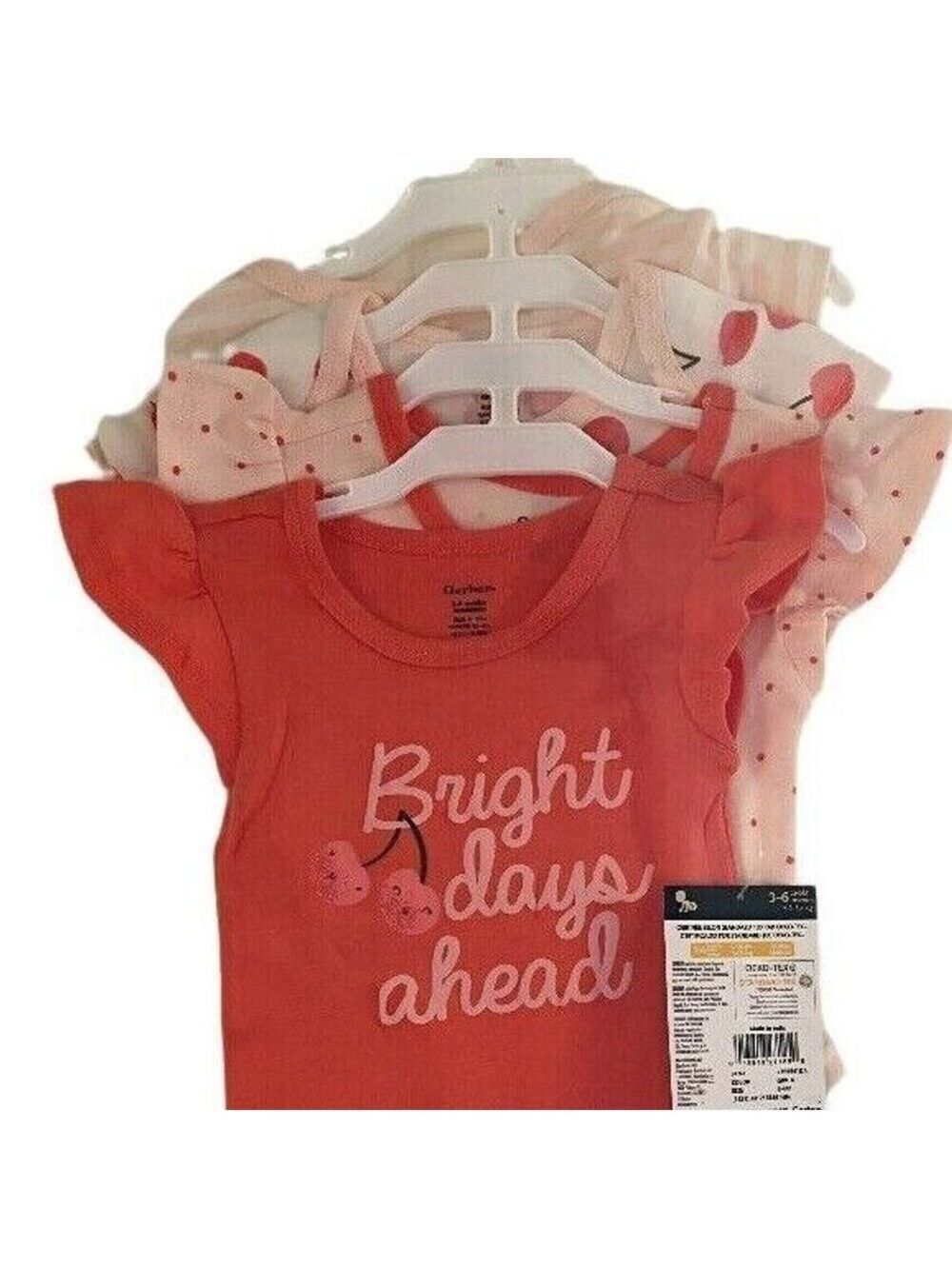 Gerber Baby Girl Onesies 3-6MO NWT